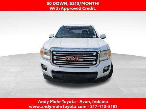 Summit White 2018 GMC Canyon SLE