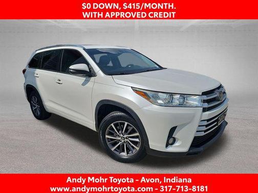 Blizzard Pearl 2018 Toyota Highlander XLE