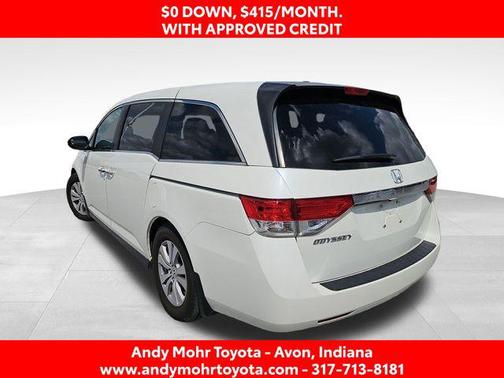 White Diamond Pearl 2017 Honda Odyssey EX-L