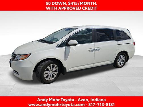 White Diamond Pearl 2017 Honda Odyssey EX-L