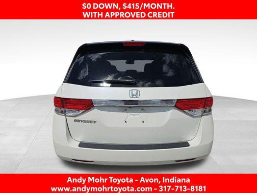 White Diamond Pearl 2017 Honda Odyssey EX-L