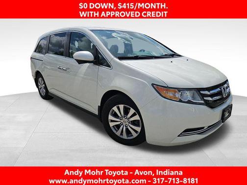 White Diamond Pearl 2017 Honda Odyssey EX-L