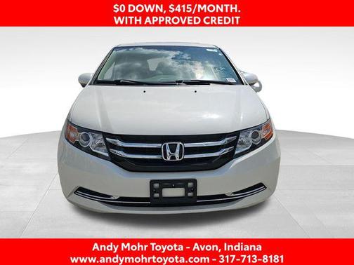 White Diamond Pearl 2017 Honda Odyssey EX-L