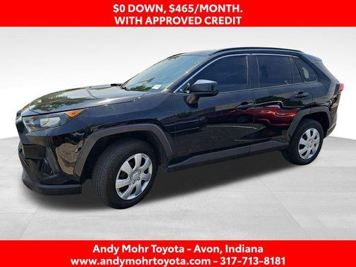Midnight Black Metallic 2020 Toyota RAV4 LE
