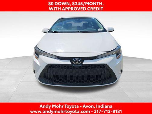 White 2022 Toyota Corolla LE