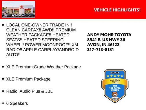 Ruby Flare Pearl 2021 Toyota RAV4 XLE Premium