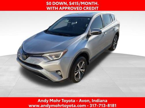 Silver Sky Metallic 2018 Toyota RAV4 XLE