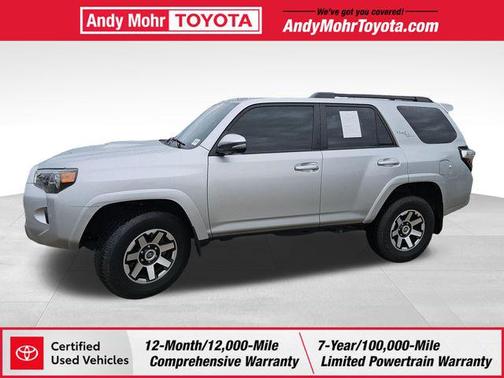 Classic Silver Metallic 2022 Toyota 4Runner TRD Off Road Premium