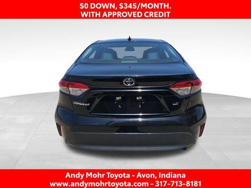 Midnight Black Metallic 2023 Toyota Corolla LE