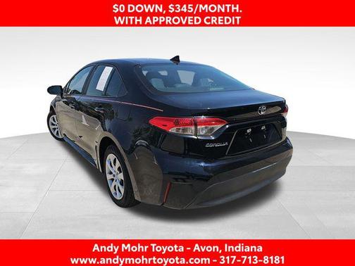 Midnight Black Metallic 2023 Toyota Corolla LE