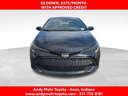 Midnight Black Metallic 2019 Toyota Corolla SE
