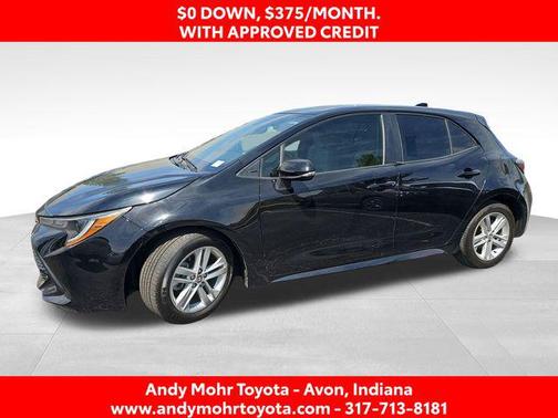 Midnight Black Metallic 2019 Toyota Corolla SE