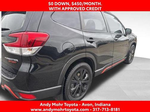 Crystal Black Silica 2023 Subaru Forester Sport