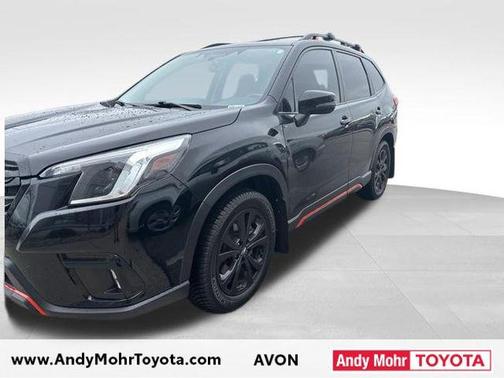 Crystal Black Silica 2023 Subaru Forester Sport