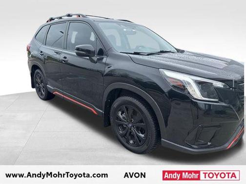 Crystal Black Silica 2023 Subaru Forester Sport