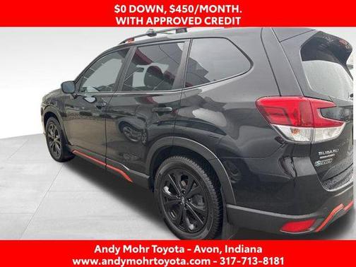 Crystal Black Silica 2023 Subaru Forester Sport