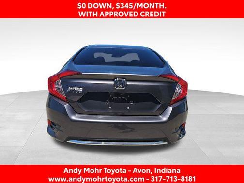 Modern Steel Metallic 2021 Honda Civic LX