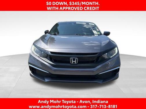 Modern Steel Metallic 2021 Honda Civic LX