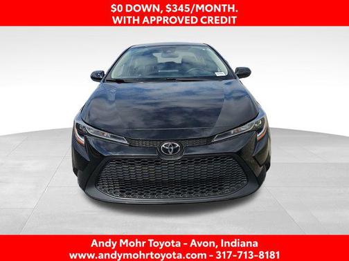Black Sand Pearl 2022 Toyota Corolla LE
