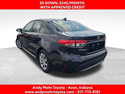 Black Sand Pearl 2022 Toyota Corolla LE