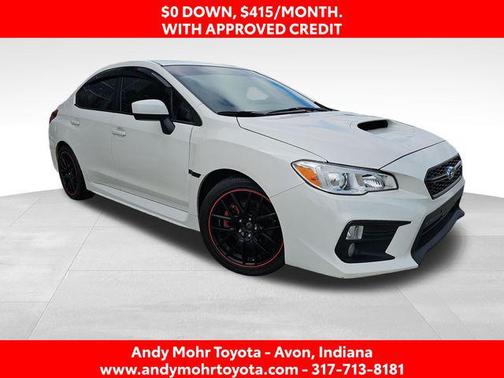 Crystal White Pearl 2018 Subaru WRX Premium