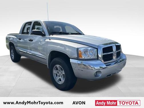 Bright Silver Metallic Clearcoat 2006 Dodge Dakota Laramie Quad Cab