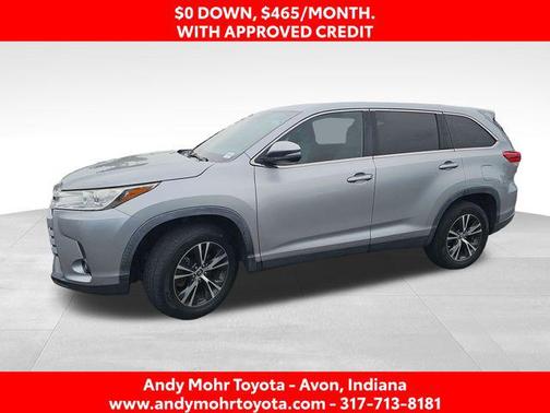 Celestial Silver Metallic 2019 Toyota Highlander LE Plus