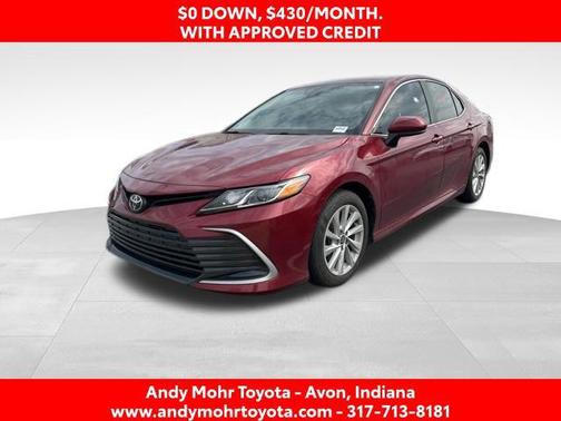 Ruby Flare Pearl 2021 Toyota Camry LE