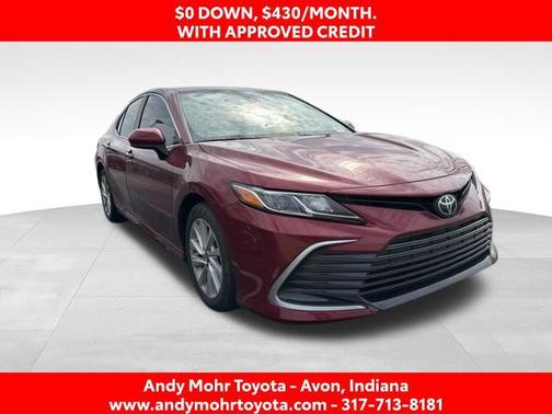 Ruby Flare Pearl 2021 Toyota Camry LE