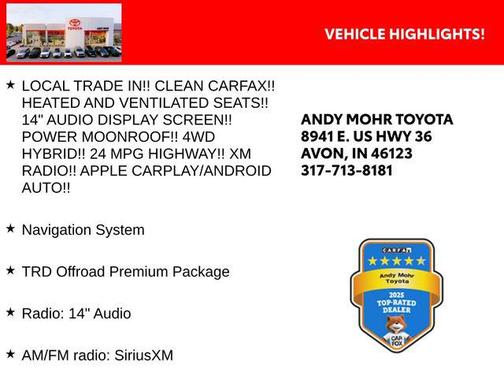 2025 Toyota 4Runner TRD Off Road Premium