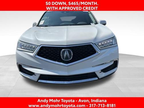 Platinum White Pearl 2020 Acura MDX 3.5L