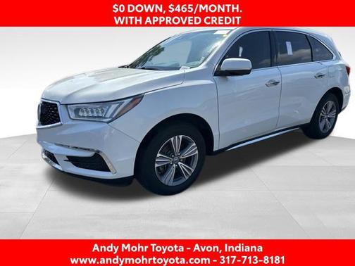 Platinum White Pearl 2020 Acura MDX 3.5L
