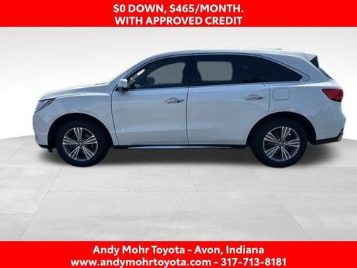 Platinum White Pearl 2020 Acura MDX 3.5L