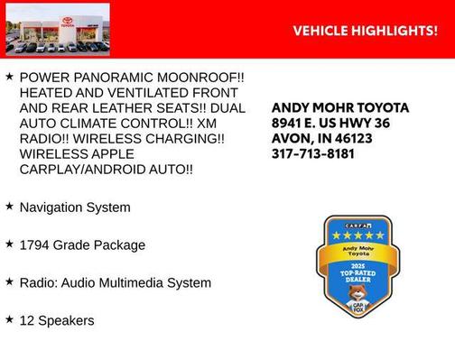 Supersonic Red 2024 Toyota Tundra 1794 Edition