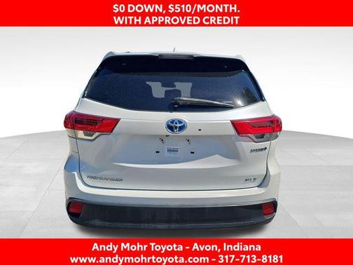 Blizzard Pearl 2017 Toyota Highlander Hybrid XLE