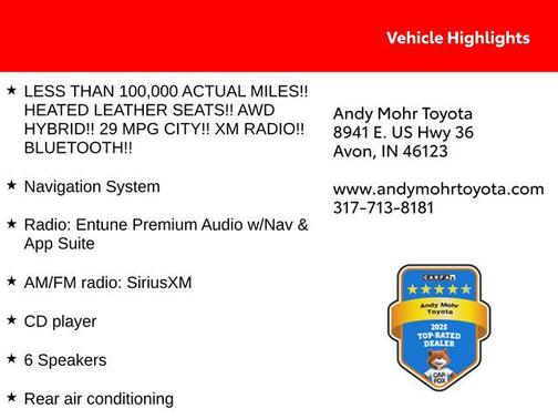 Blizzard Pearl 2017 Toyota Highlander Hybrid XLE