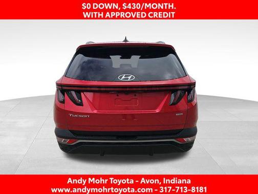 Calypso Red 2022 Hyundai TUCSON SEL