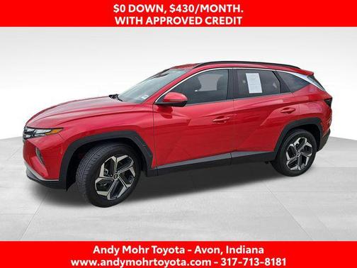 Calypso Red 2022 Hyundai TUCSON SEL