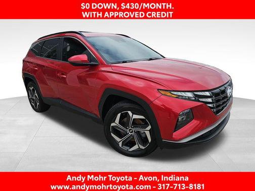 Calypso Red 2022 Hyundai TUCSON SEL