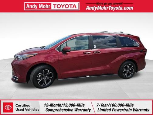 2025 Toyota Sienna Platinum 7 Passenger