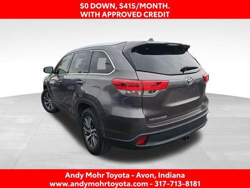 Predawn Gray Mica 2017 Toyota Highlander XLE