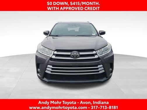 Predawn Gray Mica 2017 Toyota Highlander XLE