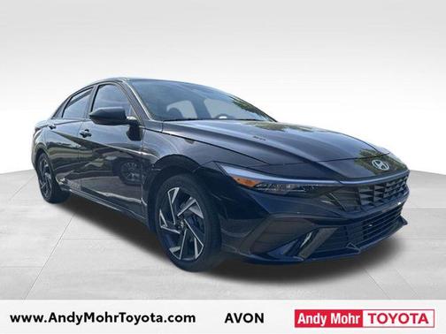 Abyss Black 2025 Hyundai ELANTRA HEV SEL Sport