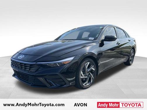 Abyss Black 2025 Hyundai ELANTRA HEV SEL Sport