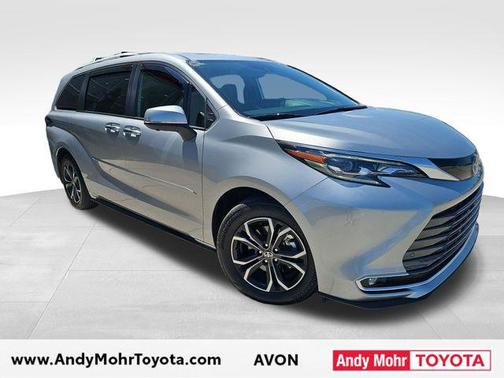 Celestial Silver Metallic 2025 Toyota Sienna Platinum
