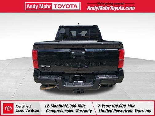 Black 2025 Toyota Tacoma TRD Sport