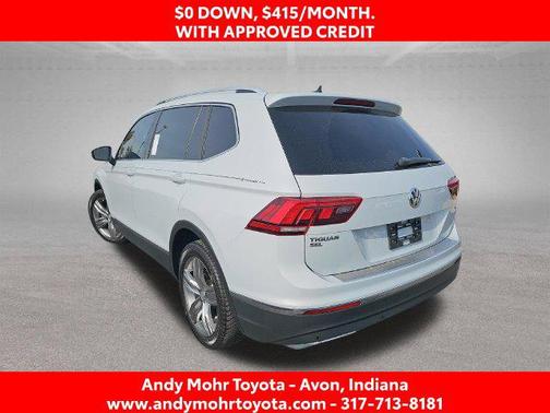 Pure White 2018 Volkswagen Tiguan 2.0T SEL