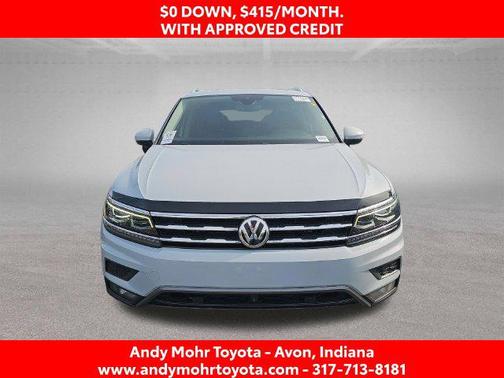 Pure White 2018 Volkswagen Tiguan 2.0T SEL