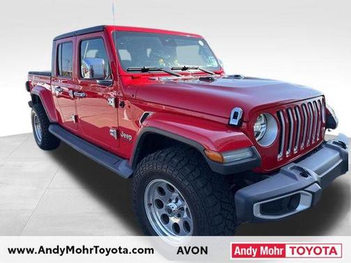 Firecracker Red Clearcoat 2020 Jeep Gladiator Overland