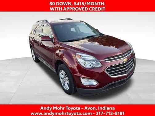 Red Tintcoat 2017 Chevrolet Equinox 1LT